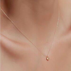 14 k Rose Gold Heart Pendant